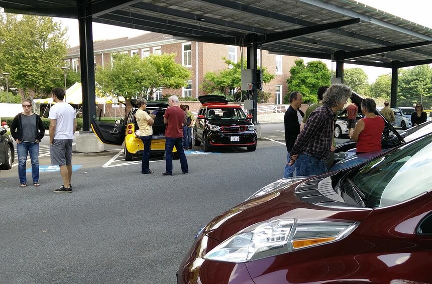 Electric vehicle showcase